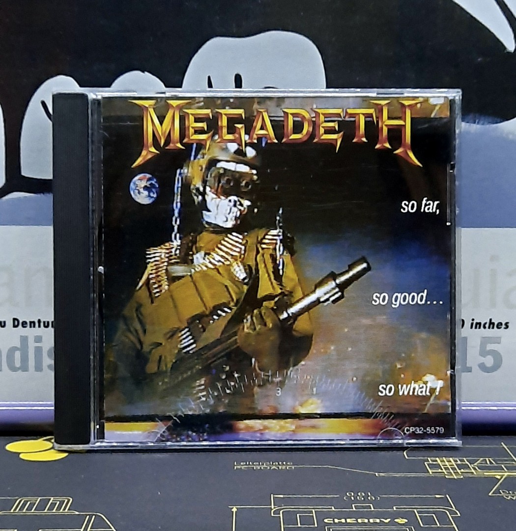 Megadeth - So Far, So Good So What! Japanese Pressing CD 