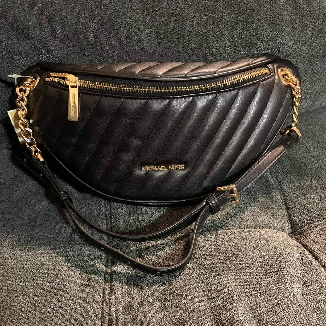 Michael kors quilted belt bag shop