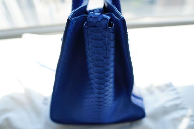 New: Céline Phantom Blue Python Bag （分類：多用途袋）位於 Hong Kong。 由 goodphat 提交（商品編號 1074345211，圖片 5）。簡介： 100% real 100% new with authenticity card and dust bag Céline (Phoebe Philo Collection) python exotic in cobalt blue 8888 or best offer Open to trade for Chanel, Dior, Hermes。