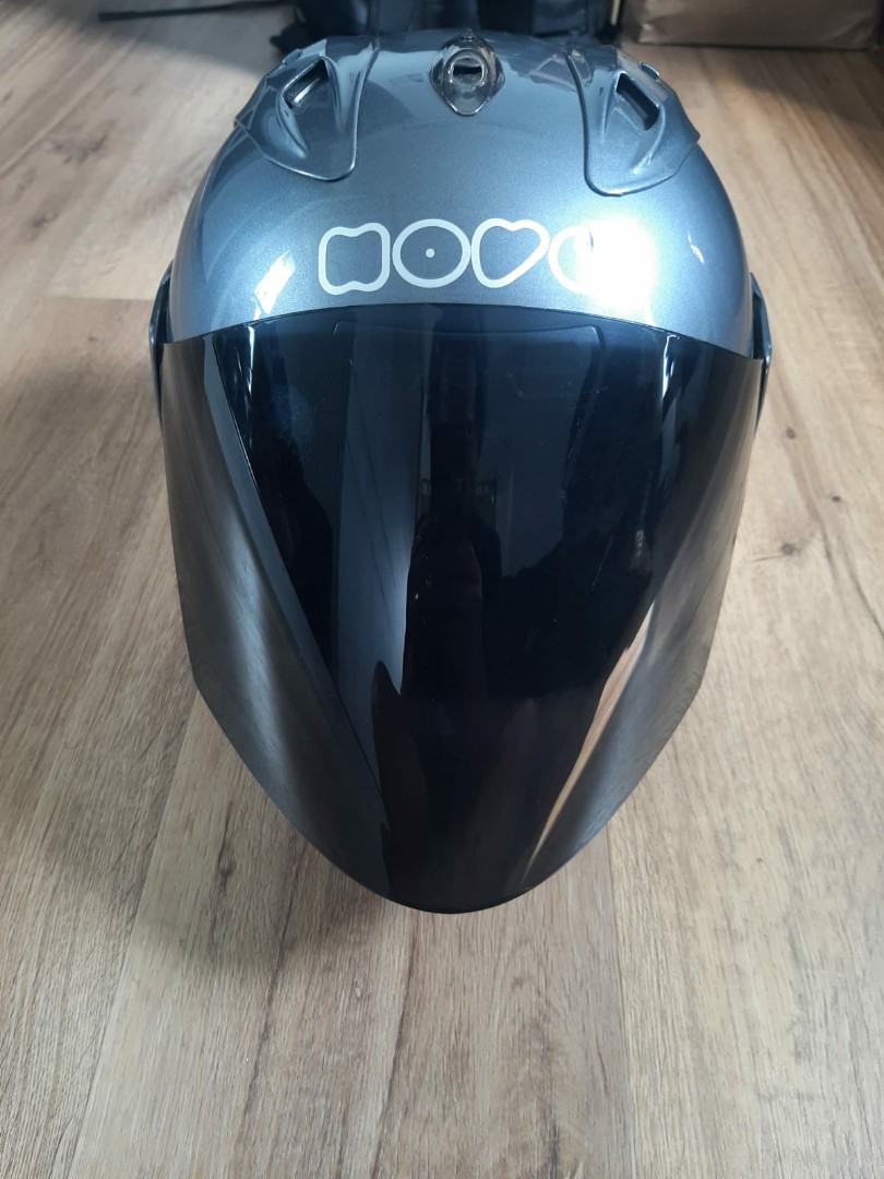 Nova Dot Helmet (SIZE M), Motorcycles, Motorcycle Apparel on Carousell