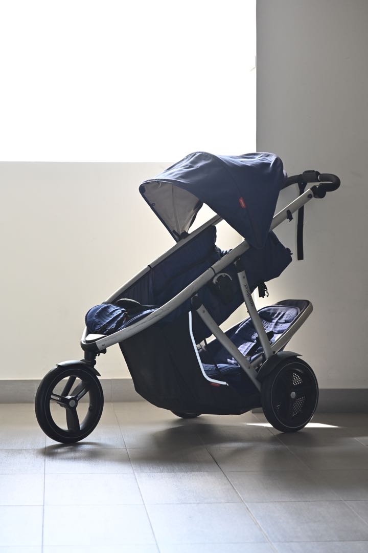 Phil Teds Vibe Double Stroller Babies Kids Going Out