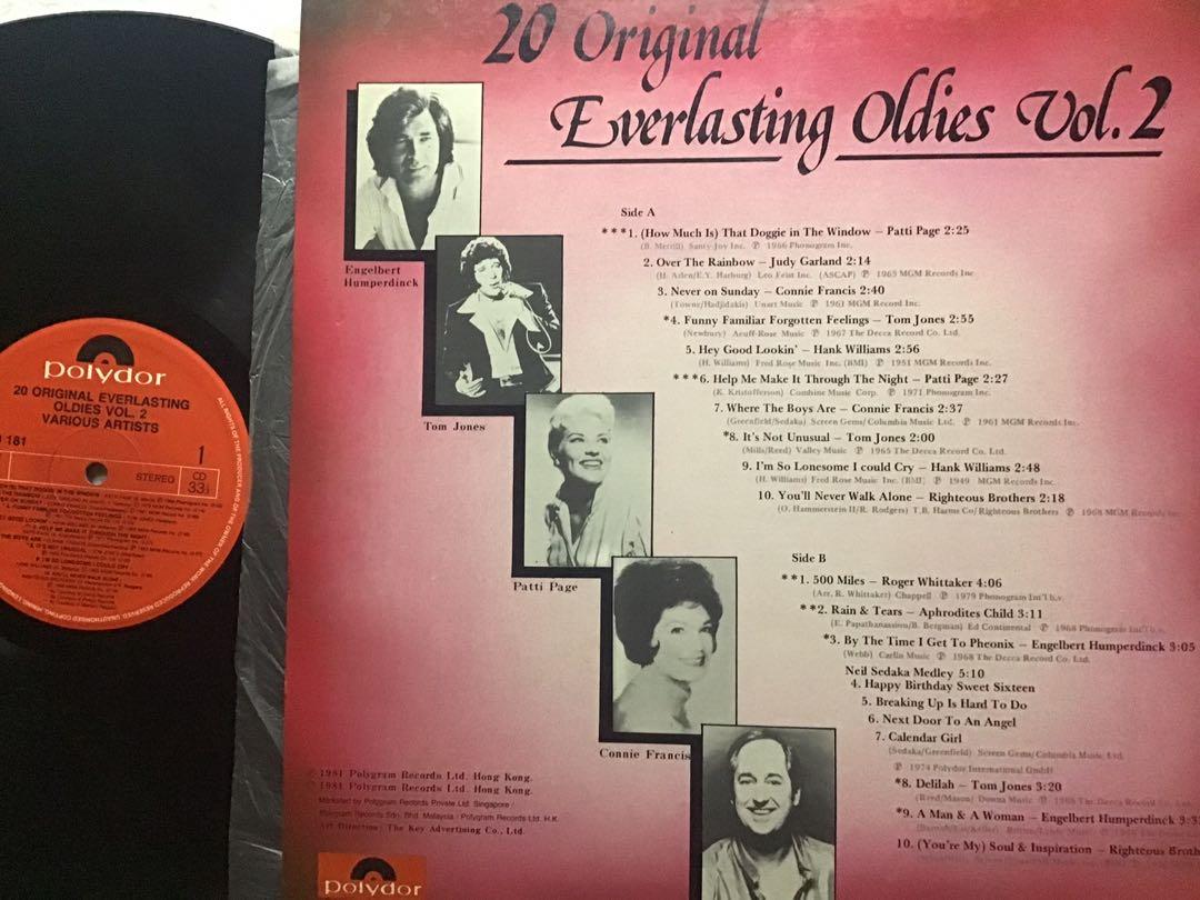 20 original Everlasting Oldies レコード LP Everlasting 24 Golden
