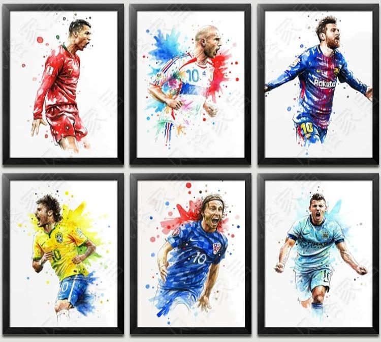 Ronaldo Messi Posters