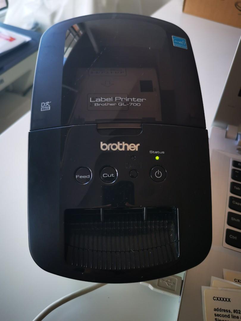 Ql 700 brother professional label printer, Computers & Tech ...