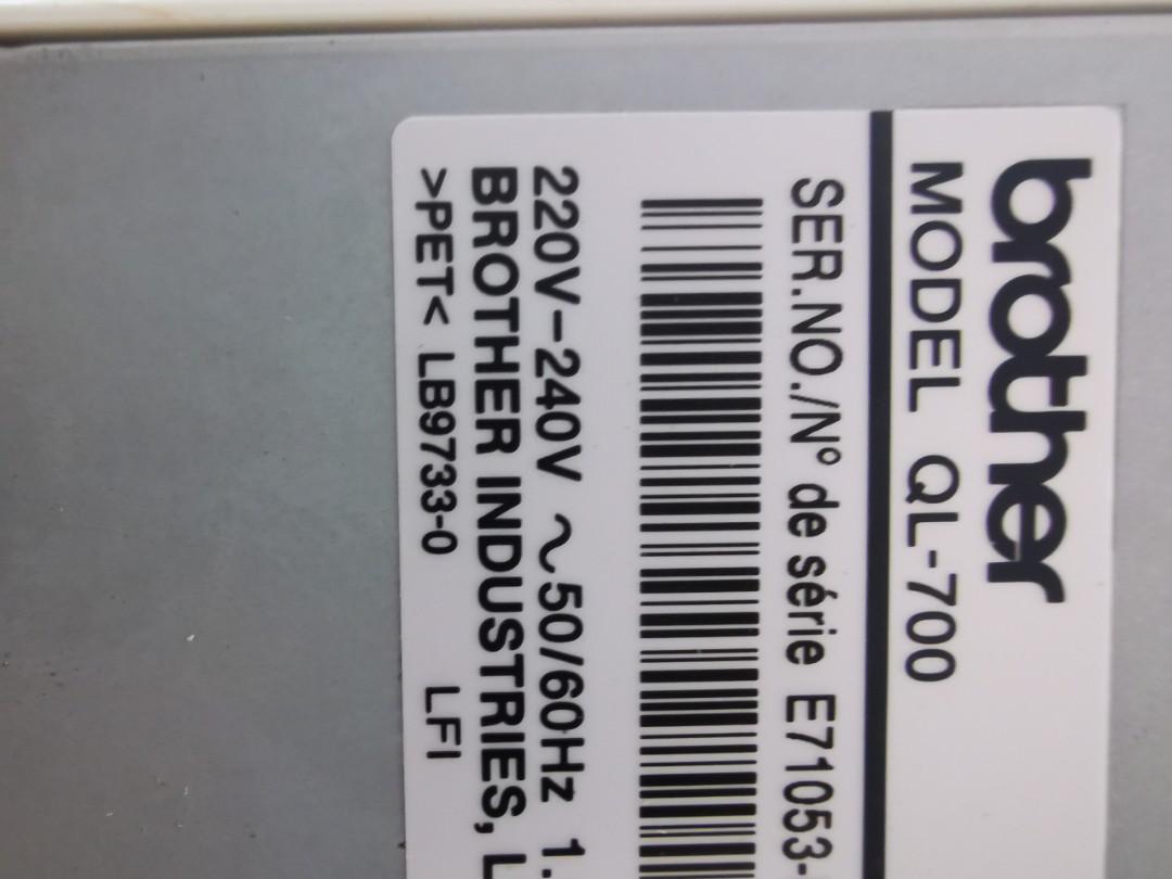 Ql 700 brother professional label printer, Computers & Tech ...