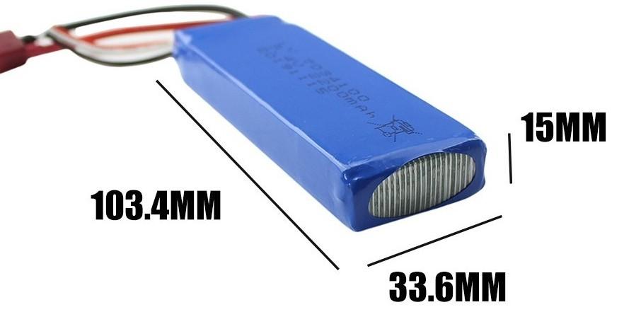 RC Lipo battery packs for 124019 and 124018 etc, Toys & Games, Others ...