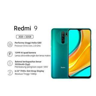 Redmi 9 3/32GB ( cash & credit )