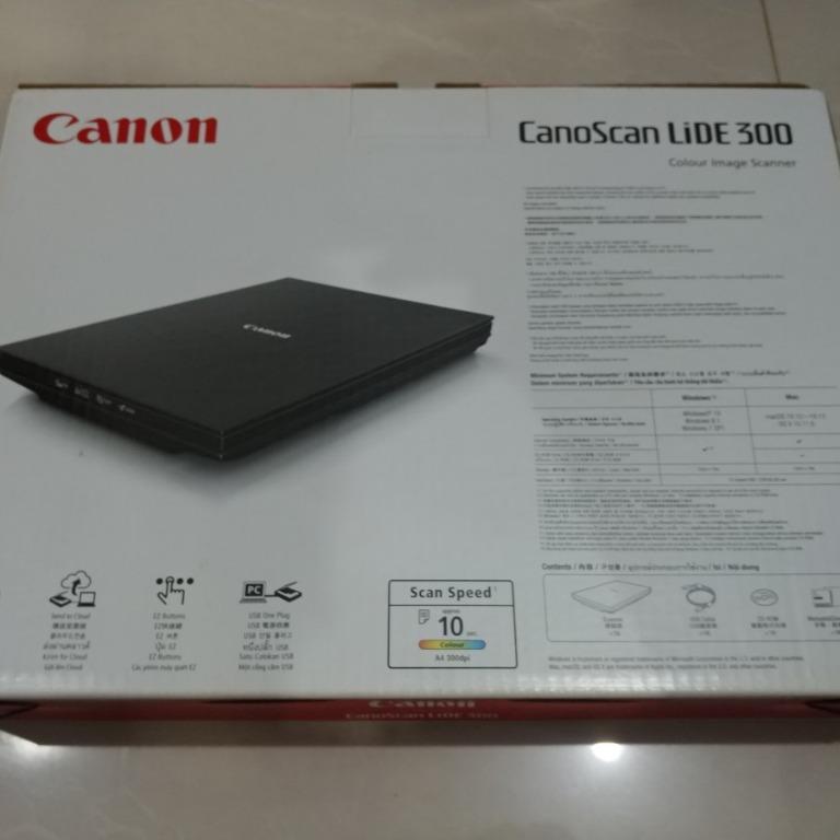 scanner canon canoscan lide 300