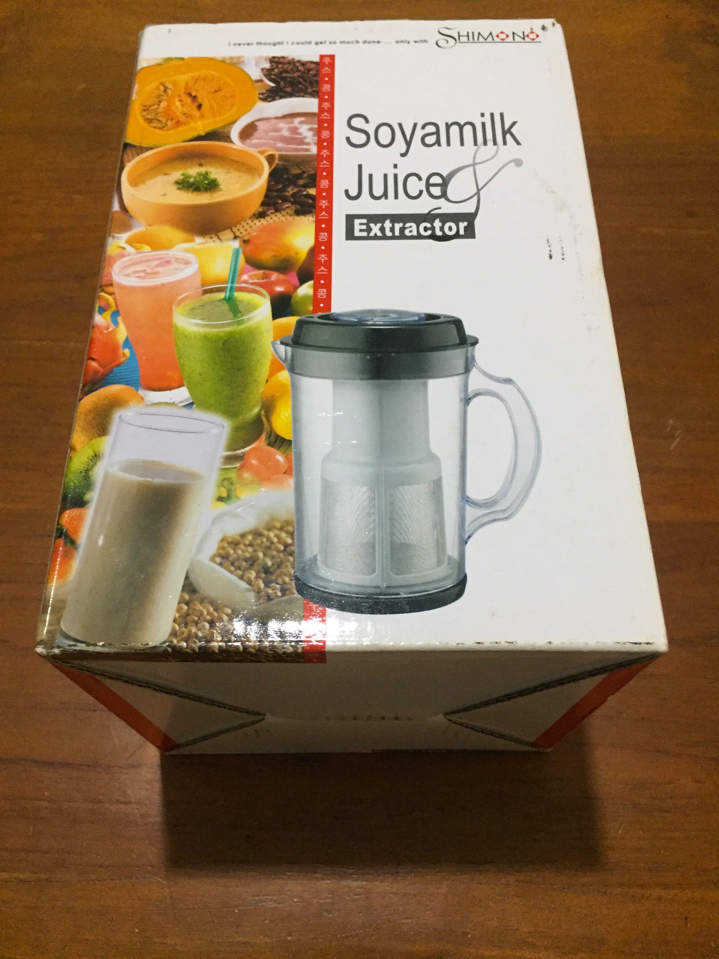 SHIMONO Soyamilk Juice Extractor, TV & Home Appliances, Kitchen Appliances, Juicers, Blenders