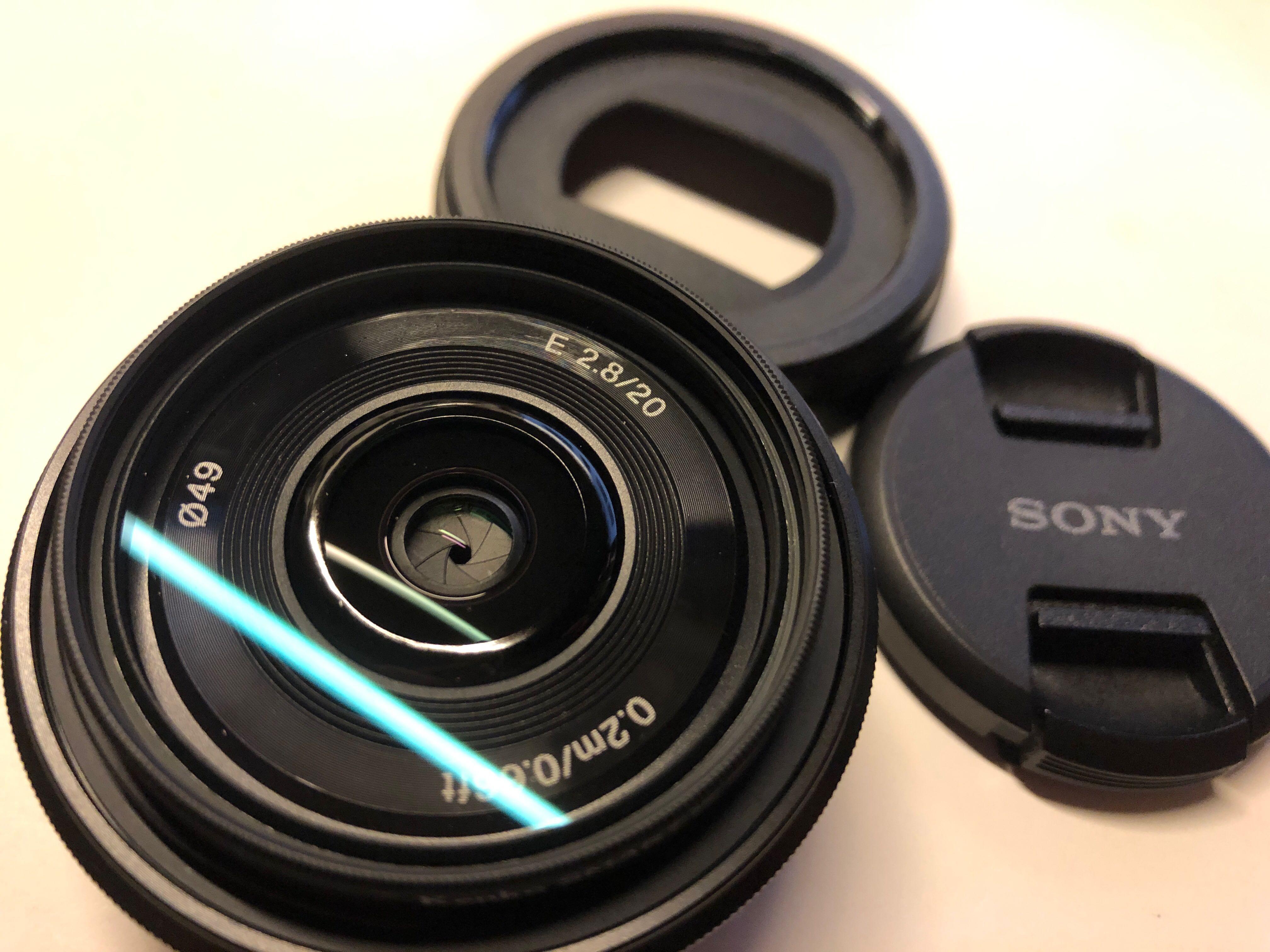 Sony SEL20F28 E 20mm F2.8, 攝影器材, 鏡頭及裝備- Carousell