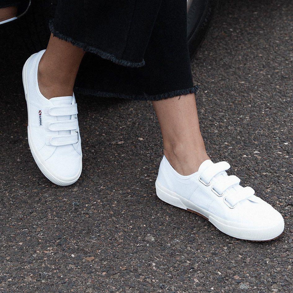 superga strap sneakers