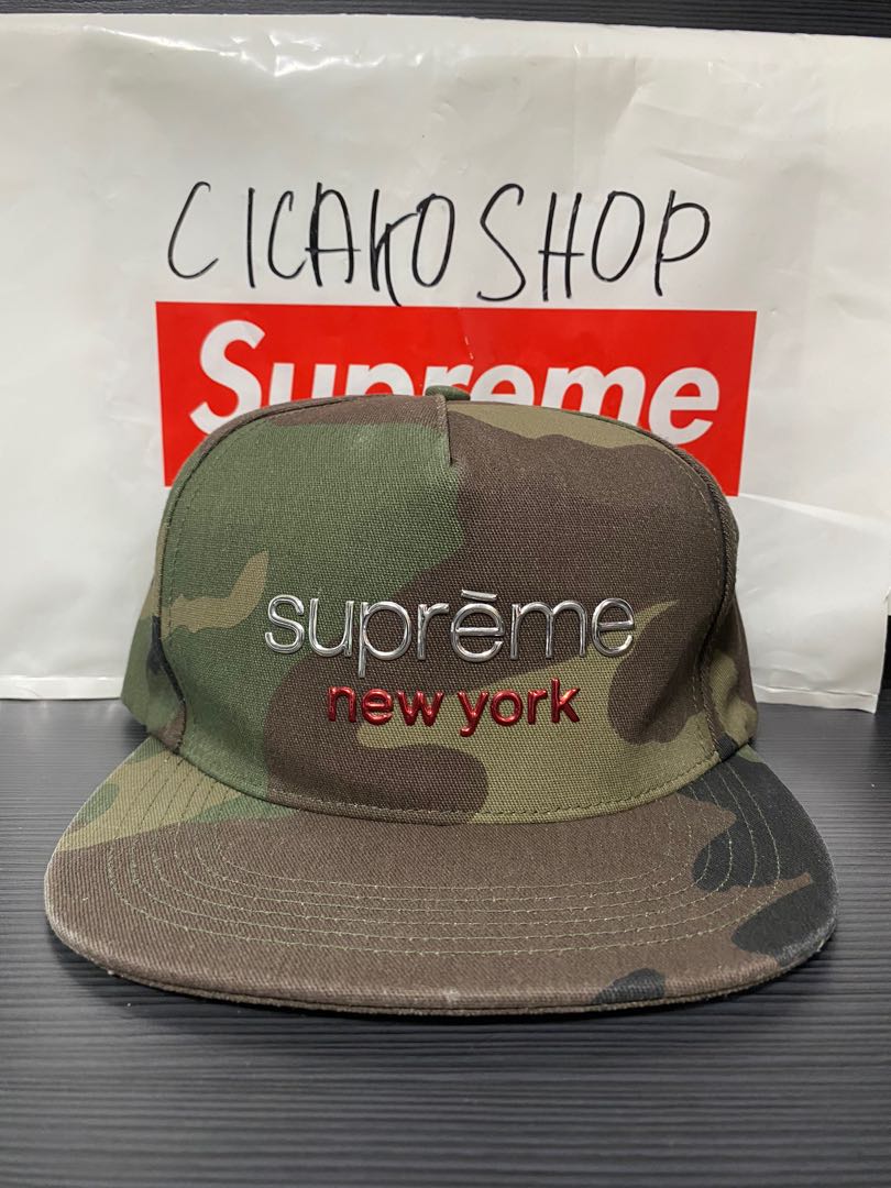 Supreme chrome deals classic logo