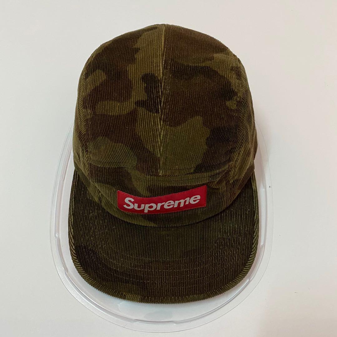 Supreme Cord Camo Cap FW15