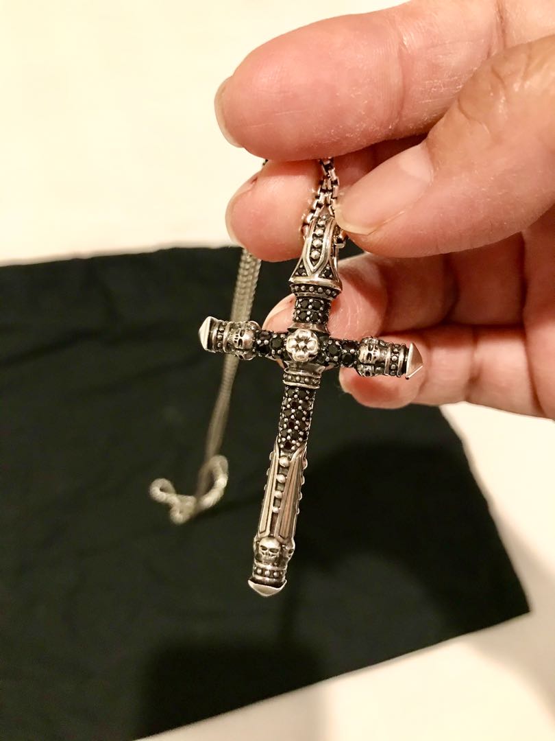 Pendant cross silver | Rebel at Heart | THOMAS SABO