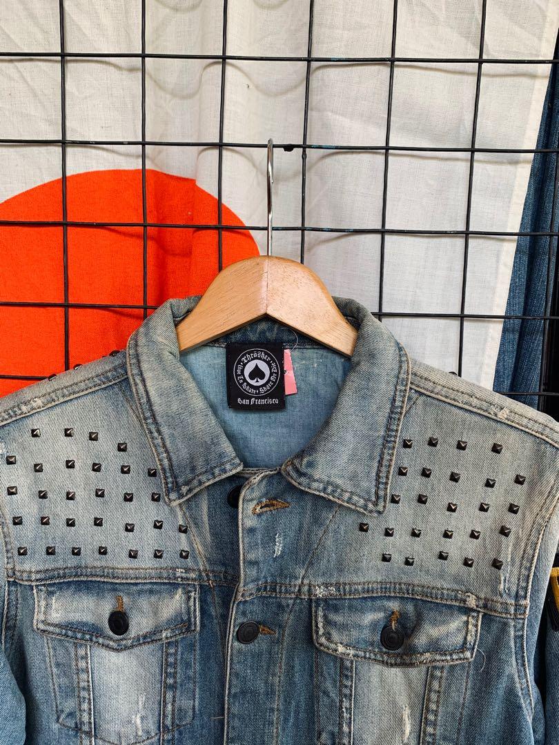Thrasher sales jean jacket