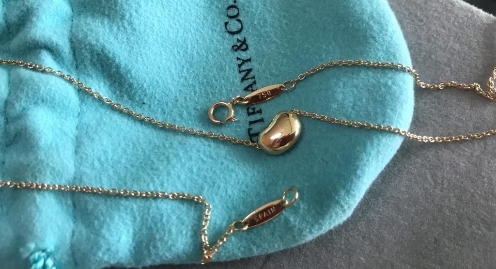 Tiffany bean cheap rose gold
