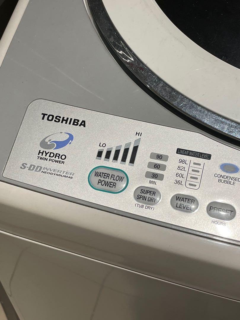 Toshiba washing machine AWSD120S, TV & Home Appliances, Washing