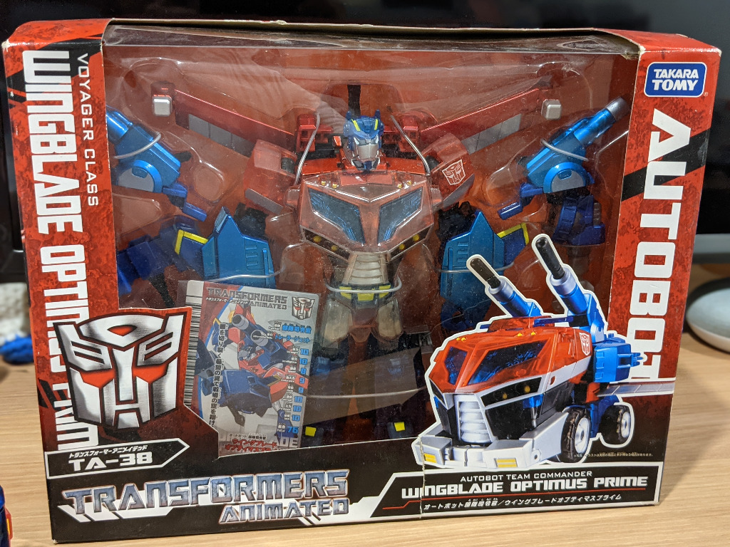 Transformers Animated Wingblade Optimus Prime TA 38 TFA