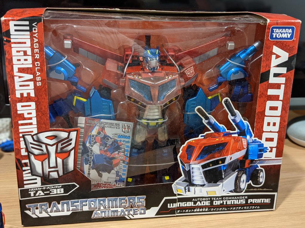 transformers animated wingblade optimus prime