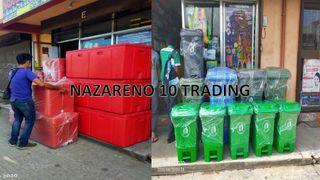 trashbin U-G-A bin w/footpedal / Cooler box