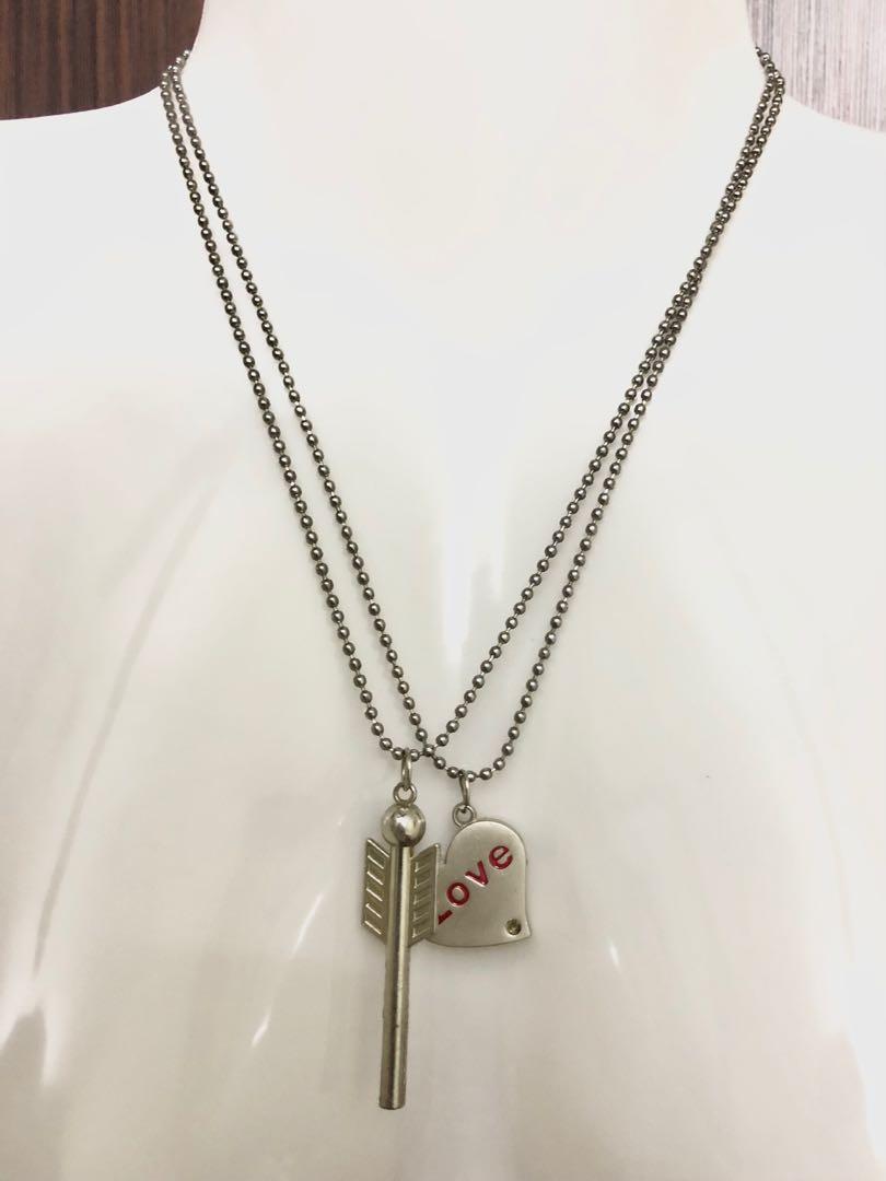 Two Piece Couple Necklace