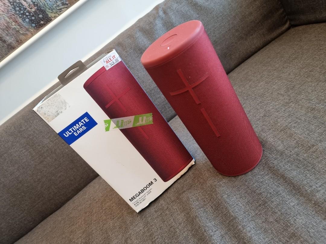 UE Megaboom 3 Sunset Red Audio Soundbars Speakers Amplifiers