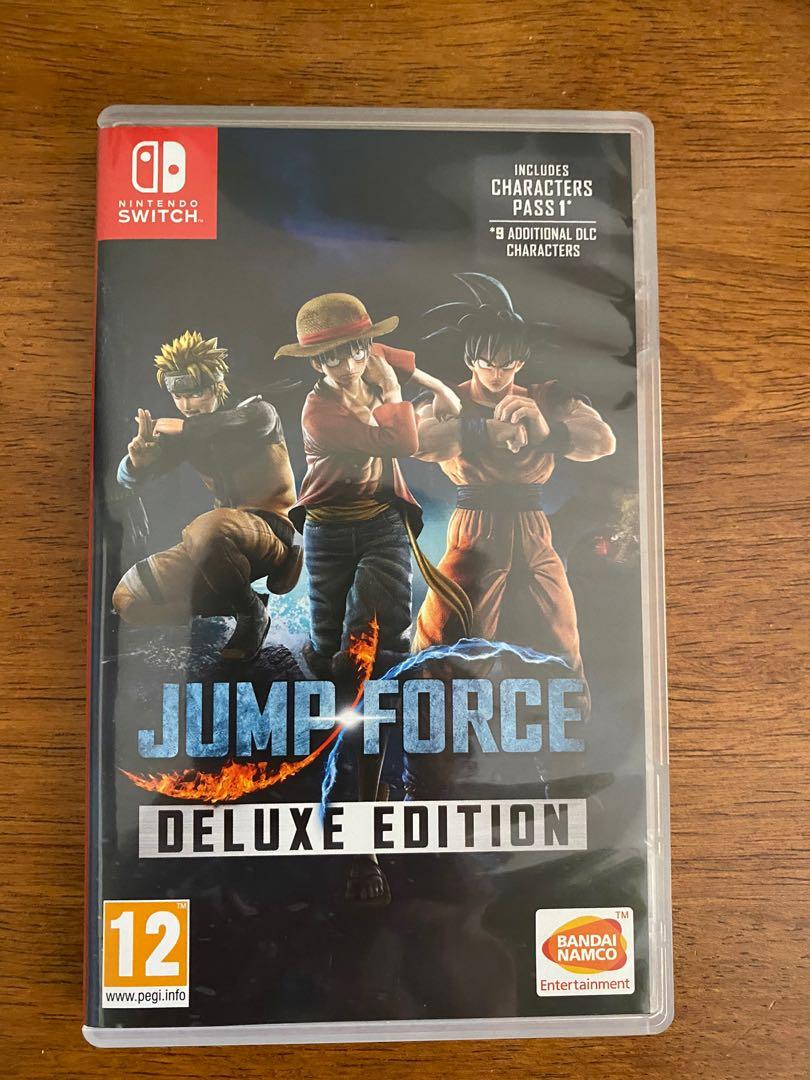 Jump Force Deluxe Edition Switch Gameplay (Handheld) 