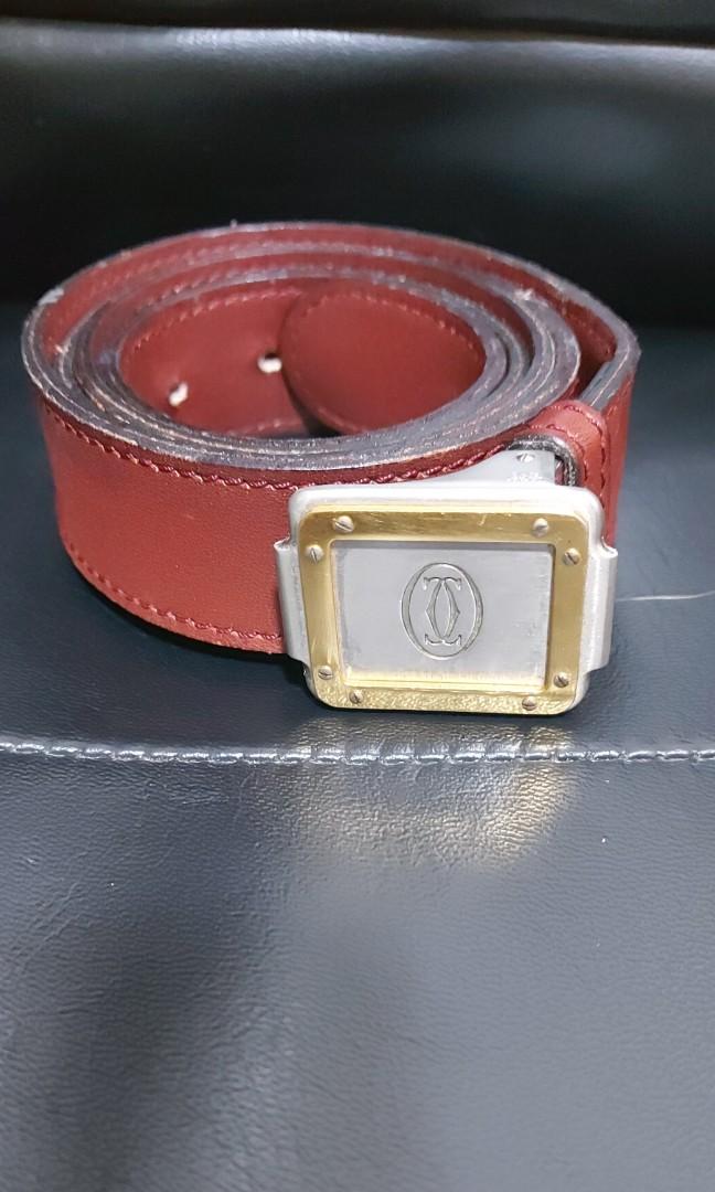 Vintage cartier clearance belt