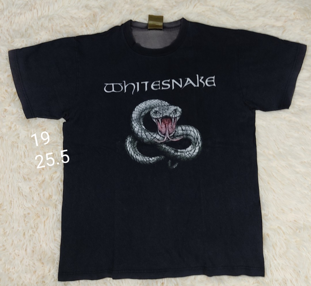 Vintage WhiteSnake, Men's Fashion, Tops & Sets, Tshirts & Polo Shirts on Carousell