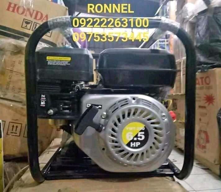 YAMATO 2X2 GASOLINE WATER PUMP Engine Model - YMT-652 (Category: Looking For) located in Valenzuela. Submitted by ronnelpowertools (Listing ID 1074352489, Image 3). Description: Price - 8,500 DR YAMATO 2X2 GASOLINE WATER PUMP Engine Model - YMT-652 Power - 6.5HP/3600min Inlet and Outlet Diameter - 50mm/2" Flow Rate - 600L/min Lift Head - 32m Sunction Head - 8m With warranty and after sales support... Ready for store pick up and delivery nationwid