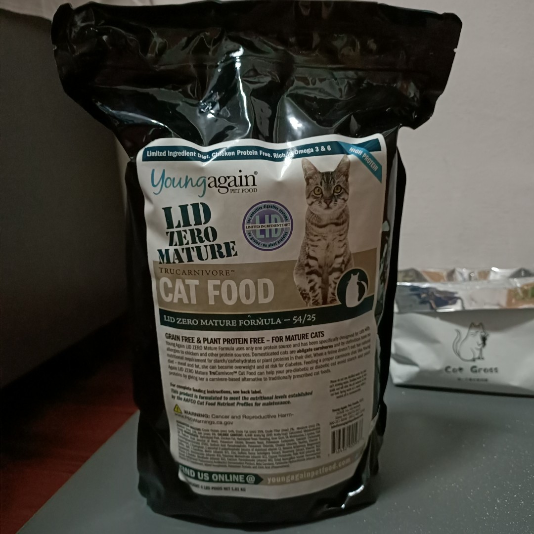 Young again zero mature health premium high protein cat food sales