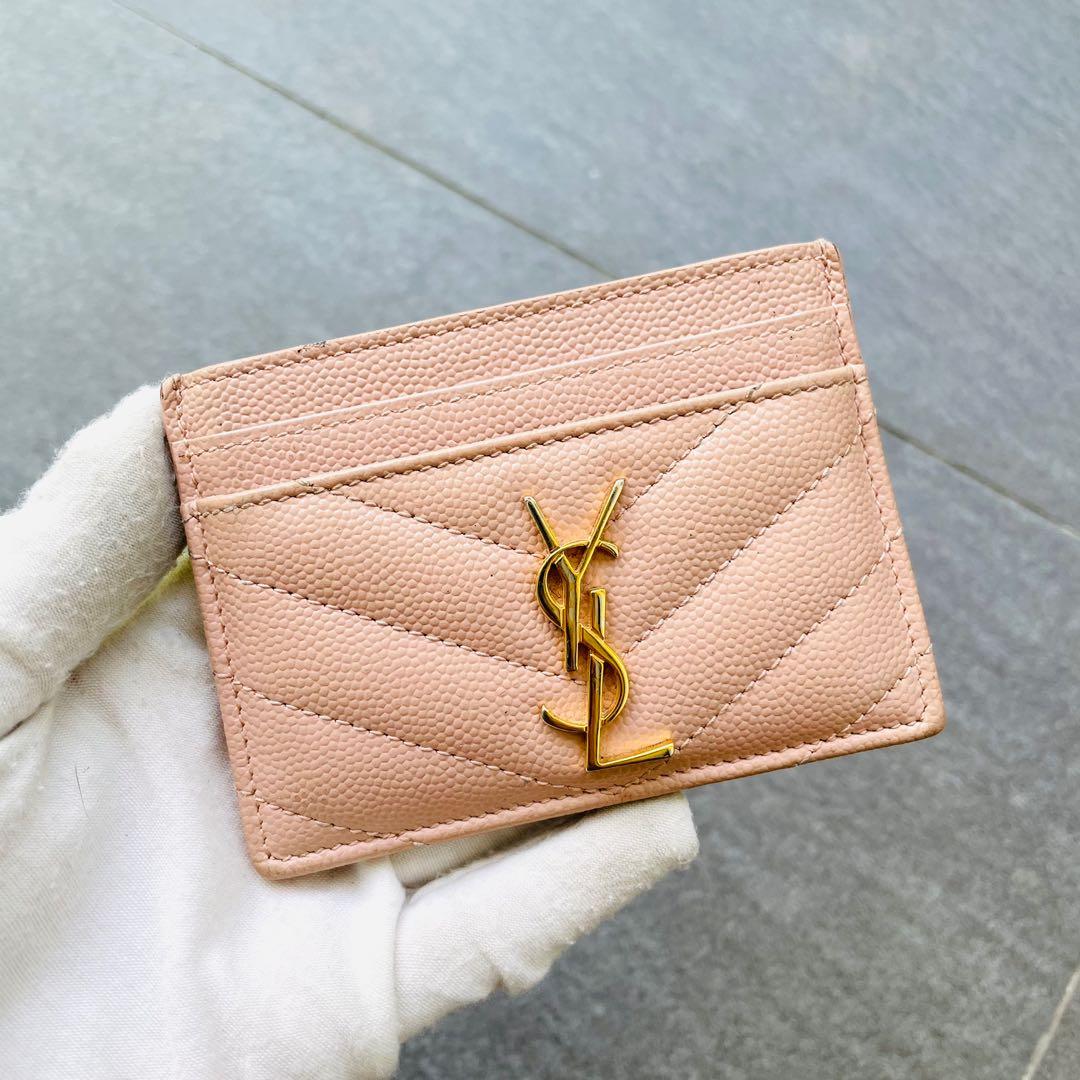 Authentic Yves Saint Laurent YSL Card Holder, Luxury, Bags & Wallets on  Carousell