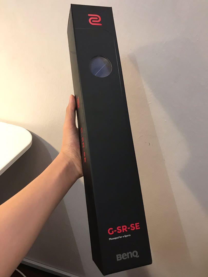 Zowie G Sr Se Mousepad Video Gaming Gaming Accessories On Carousell