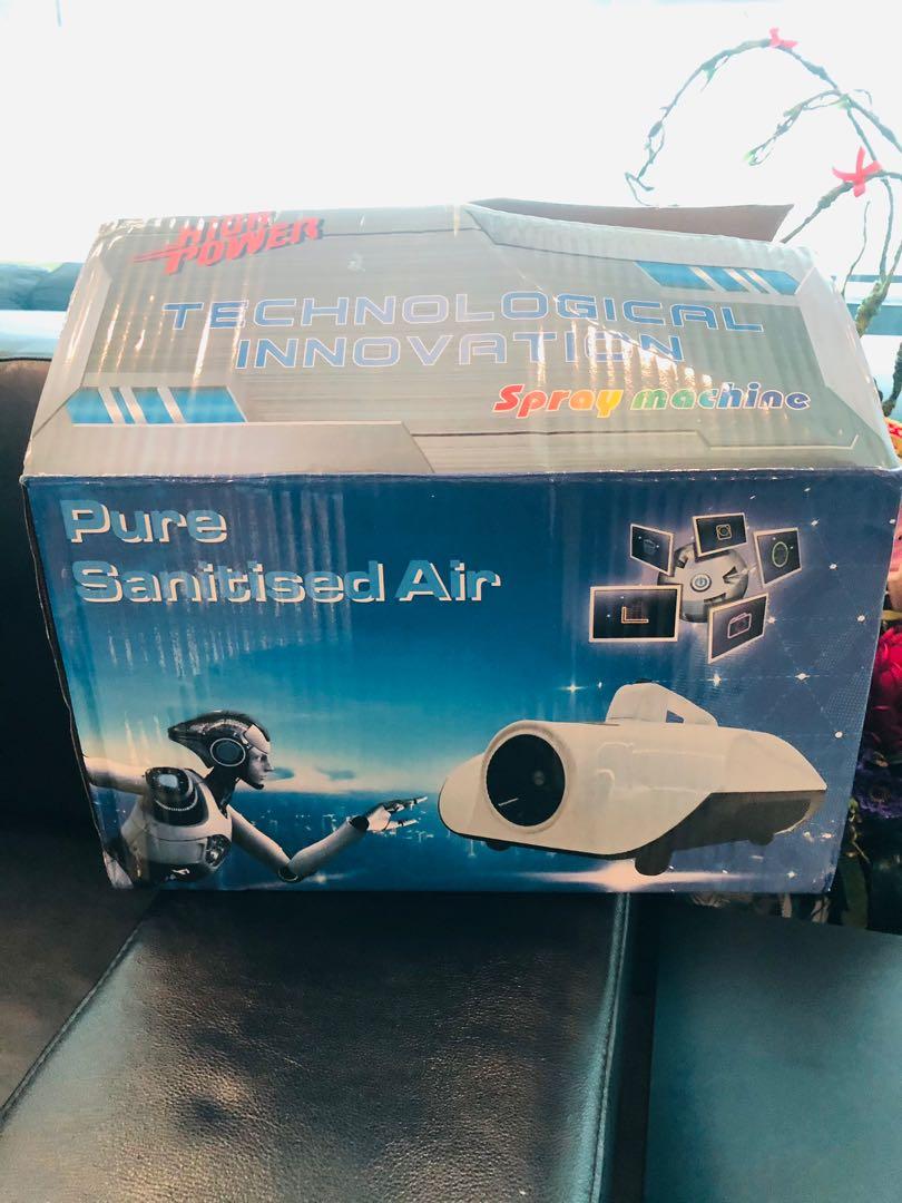 Pure outlet sanitized air