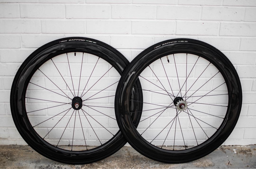 Track hot sale carbon wheelset