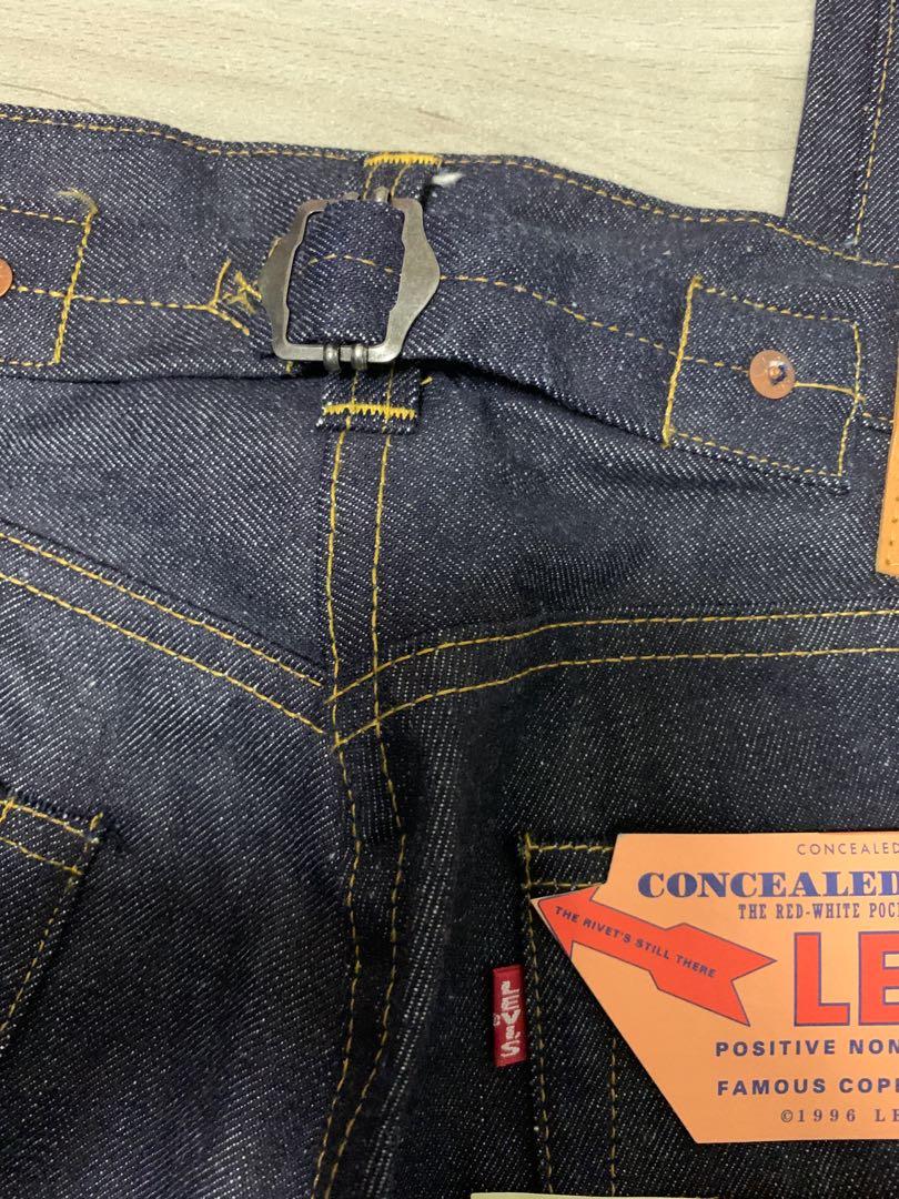 Levis 201XX 555 美制unwashed 牛仔褲, 男裝, 褲＆半截裙, 牛仔褲