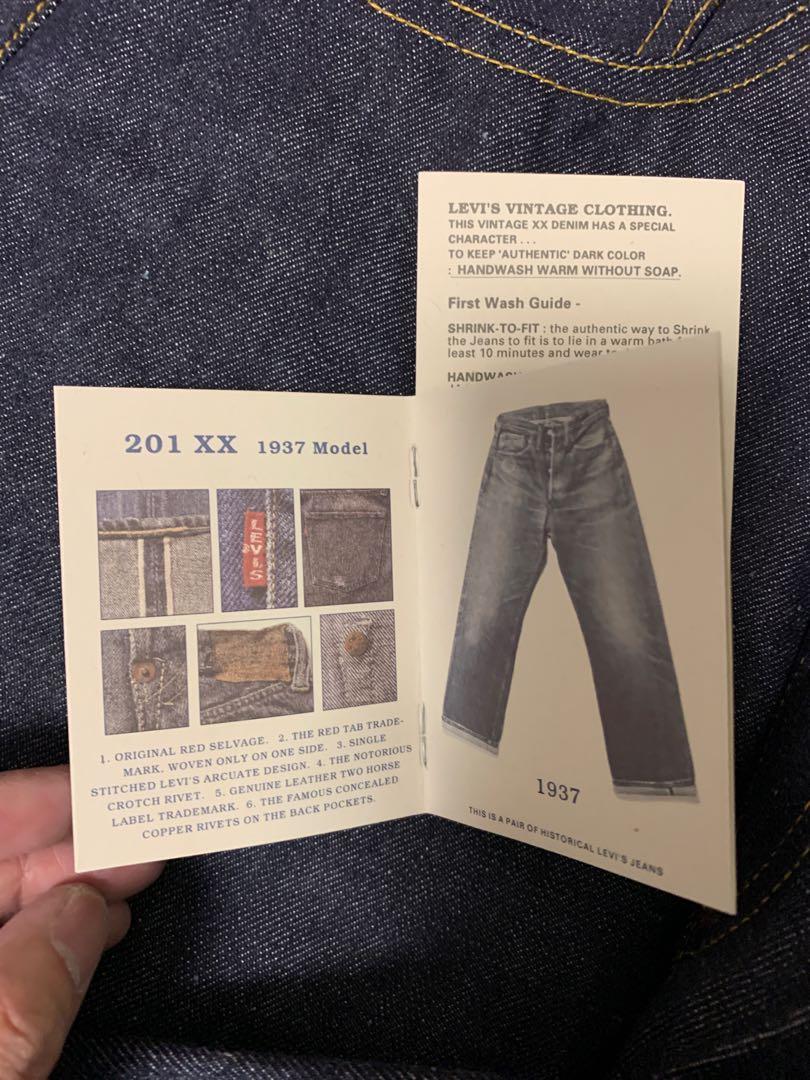 Levis 201XX 555 美制unwashed 牛仔褲, 男裝, 褲＆半截裙, 牛仔褲