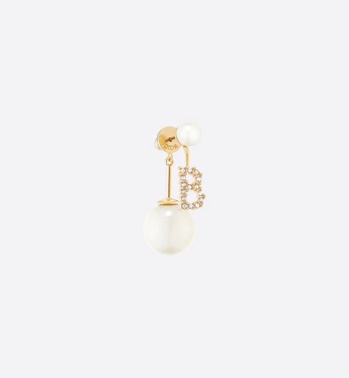 ABCDior Tribales Letter B earring Luxury Accessories on Carousell