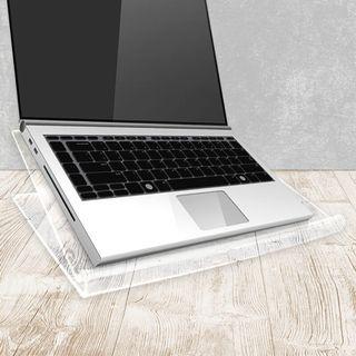 Acrylic Sloped Laptop Stand