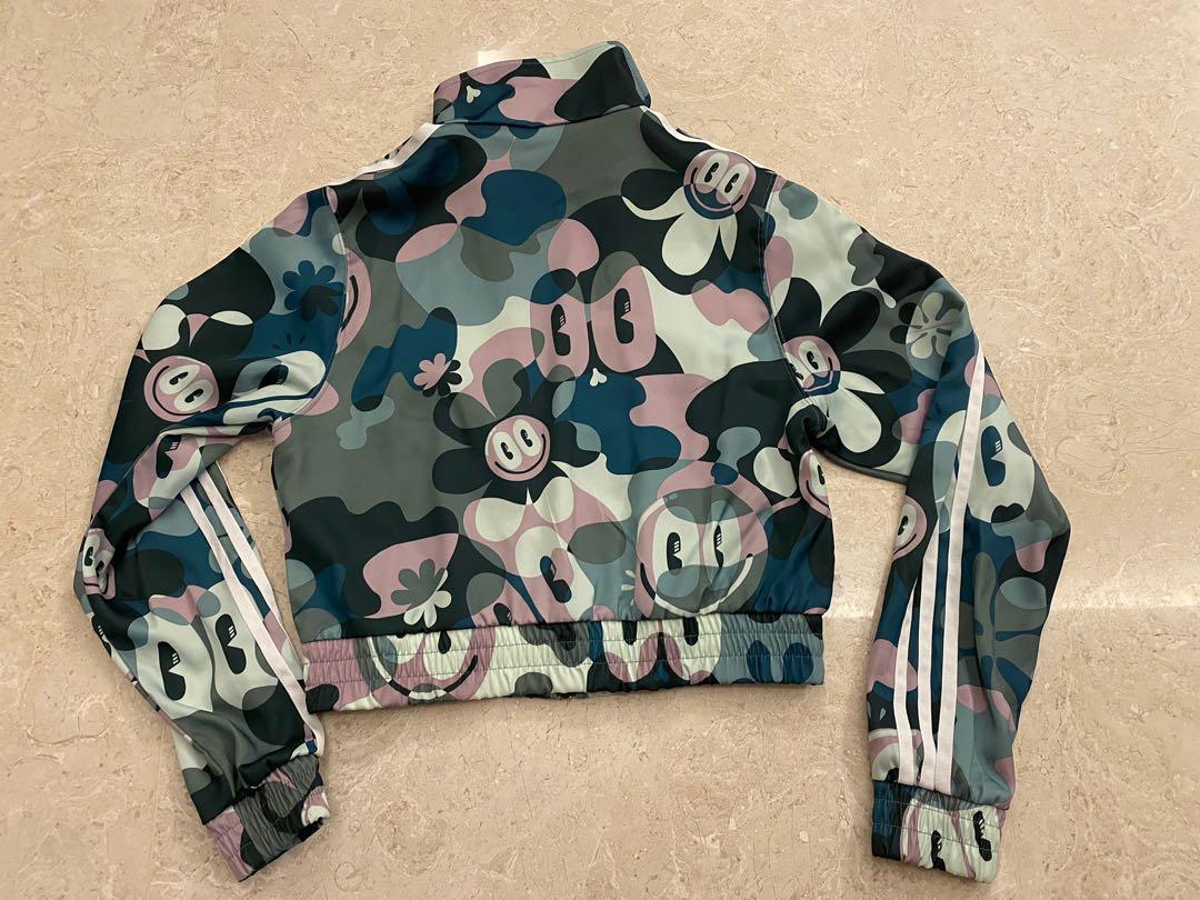 Adidas smiley store face jacket