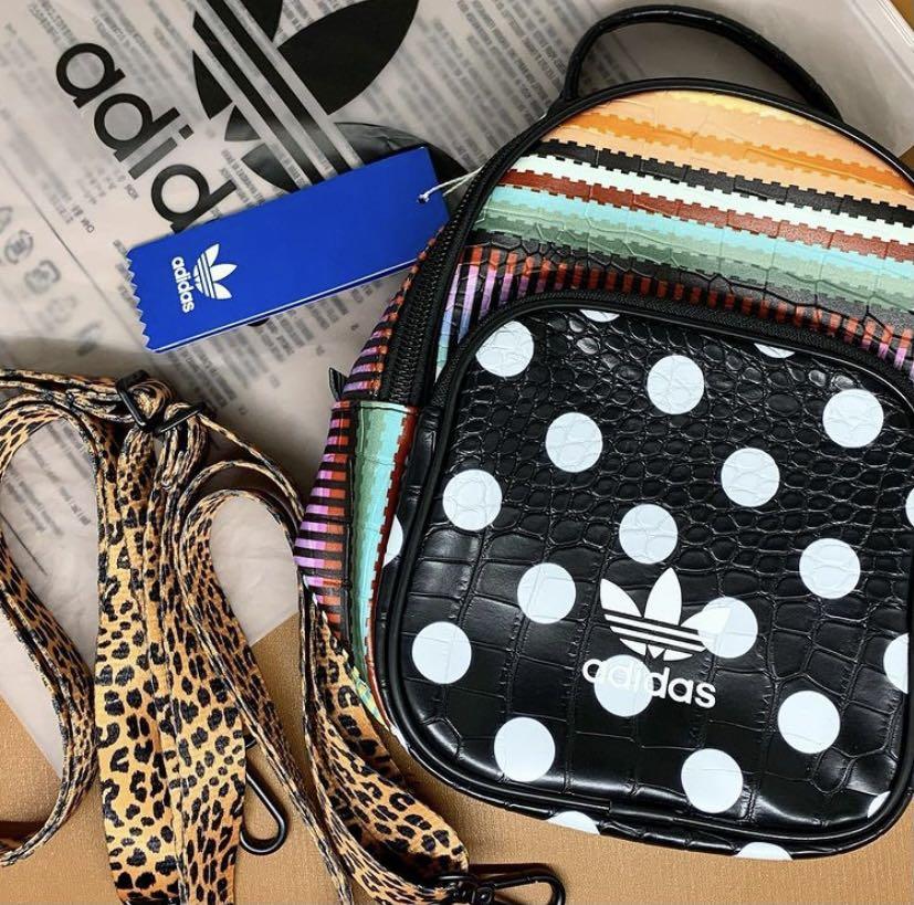 Adidas mini backpack polka dot outlet