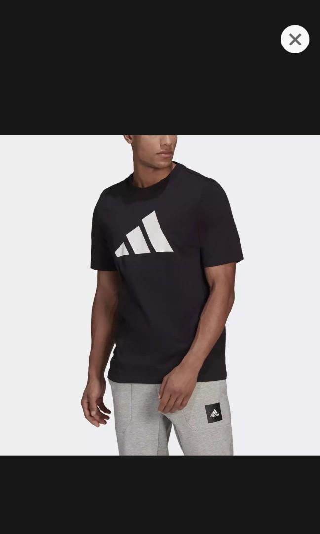 adidas Sportswear Logo Tee Men Black 
