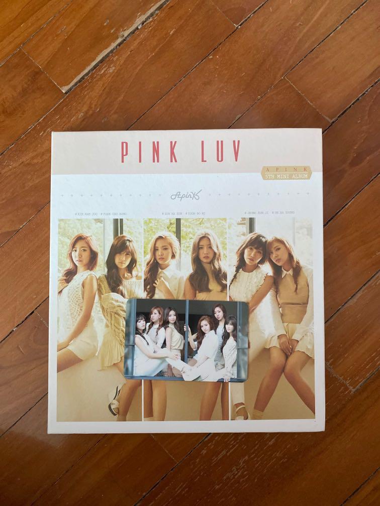 Apink Pink Luv Album Hobbies Toys Memorabilia Collectibles K Wave On Carousell