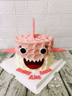 Baby Shark themed Birthday Cake Collection item 2