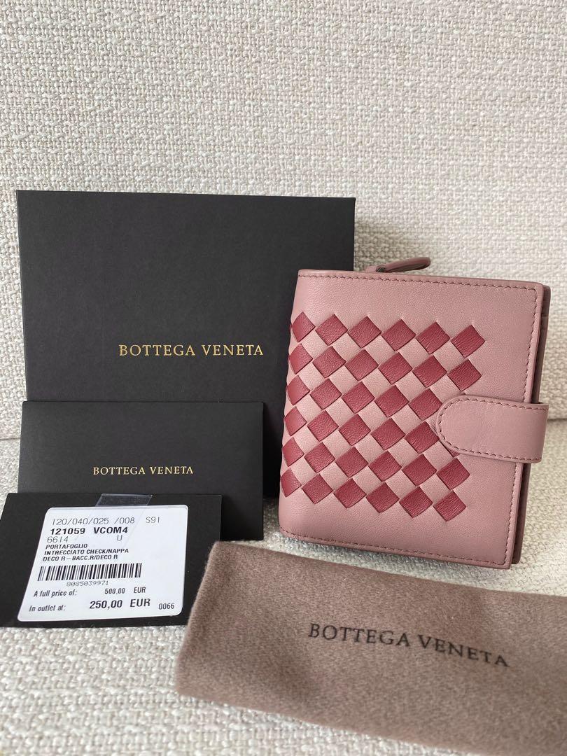 BV Bottega Veneta Women s Intreciatto Leather Compact Wallet 100 AUTHENTIC BRAND NEW 121059 Luxury Bags Wallets on Carousell