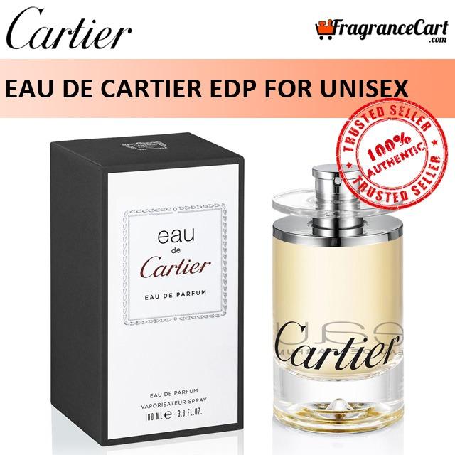Cartier Eau de Cartier EDP for Unisex Men Women 100ml Tester Eau