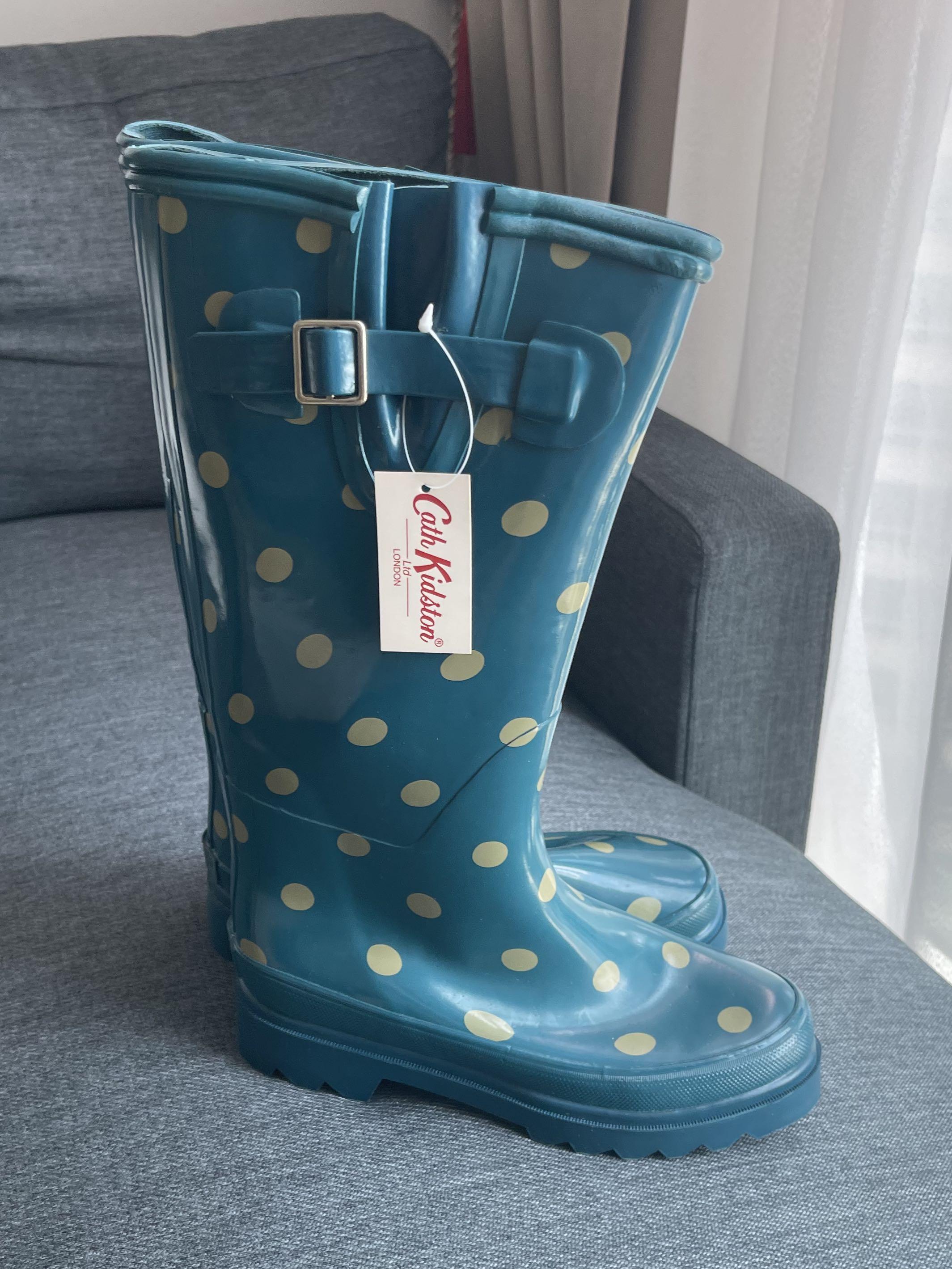 Cath kidston polka dot boots Wellington boots