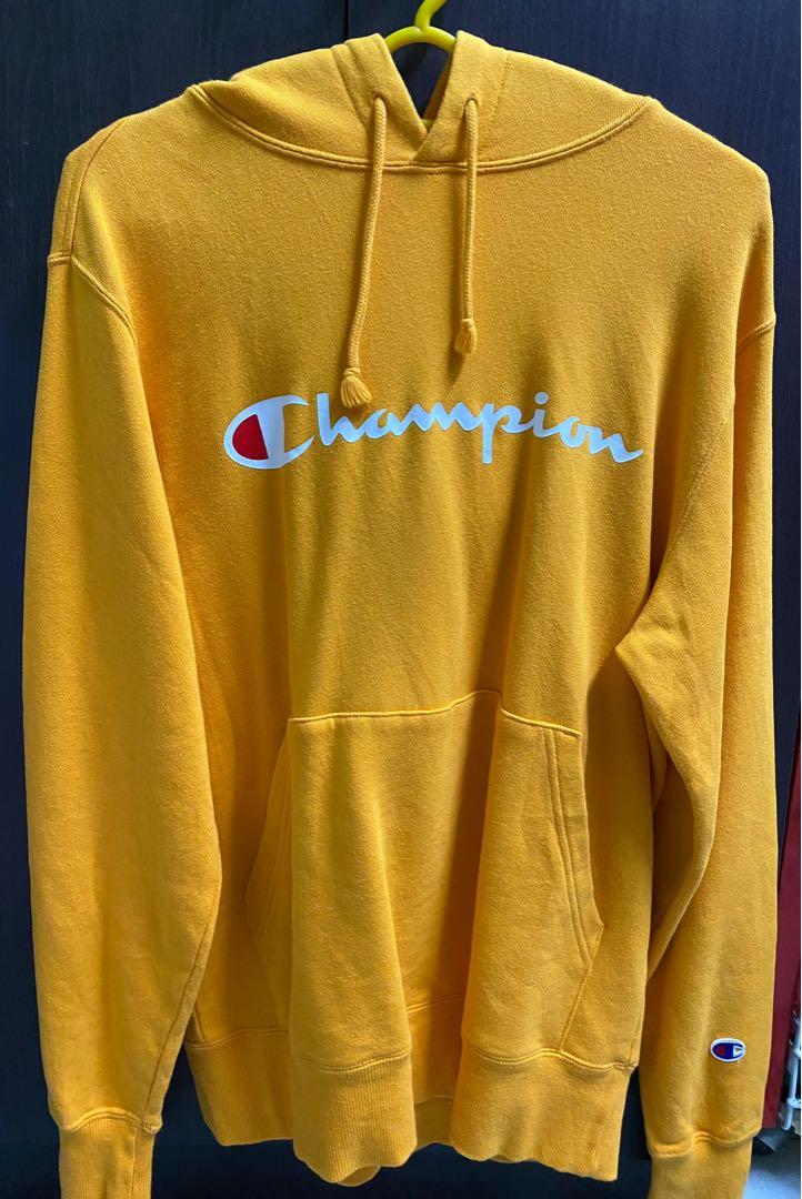 Champion sales hoodie mustard