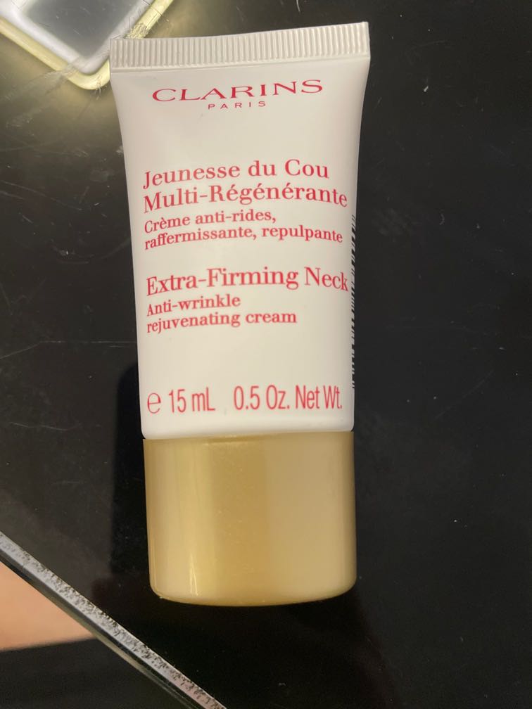 clarins extra firming neck
