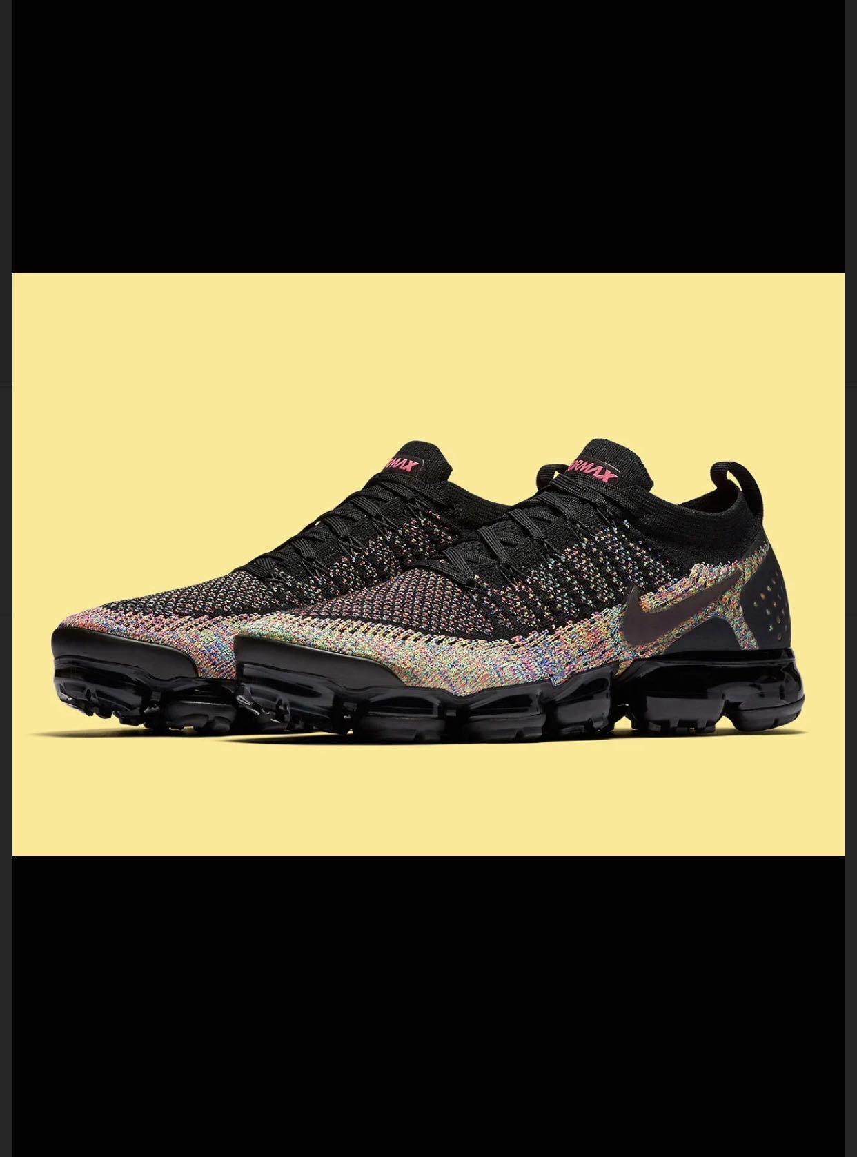 Nike vapormax flyknit multicolor mens sales